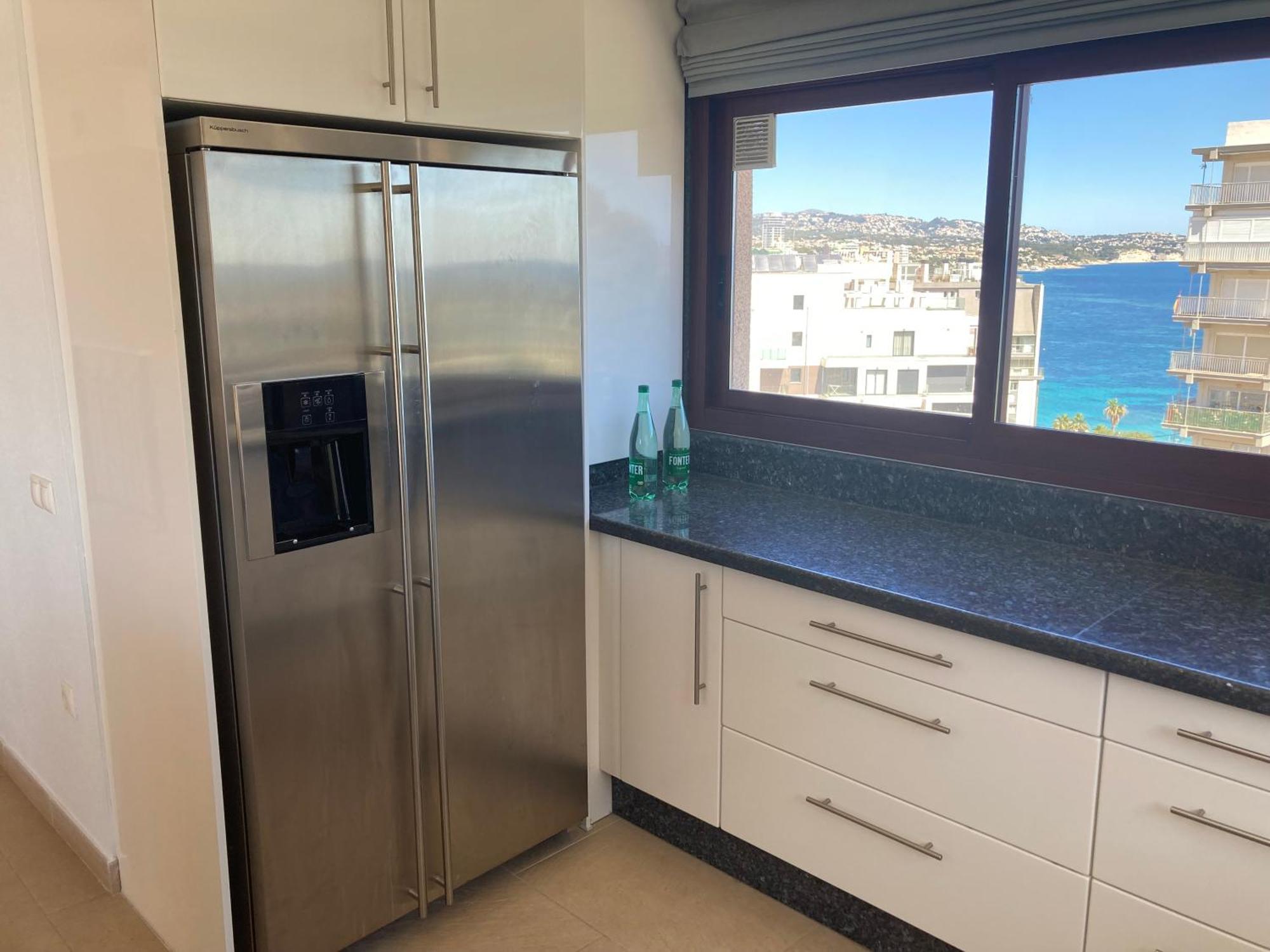 Atico Duplex Penthouse Rosa Marina Club Nautico Calpe Penon Sea View Exterior foto