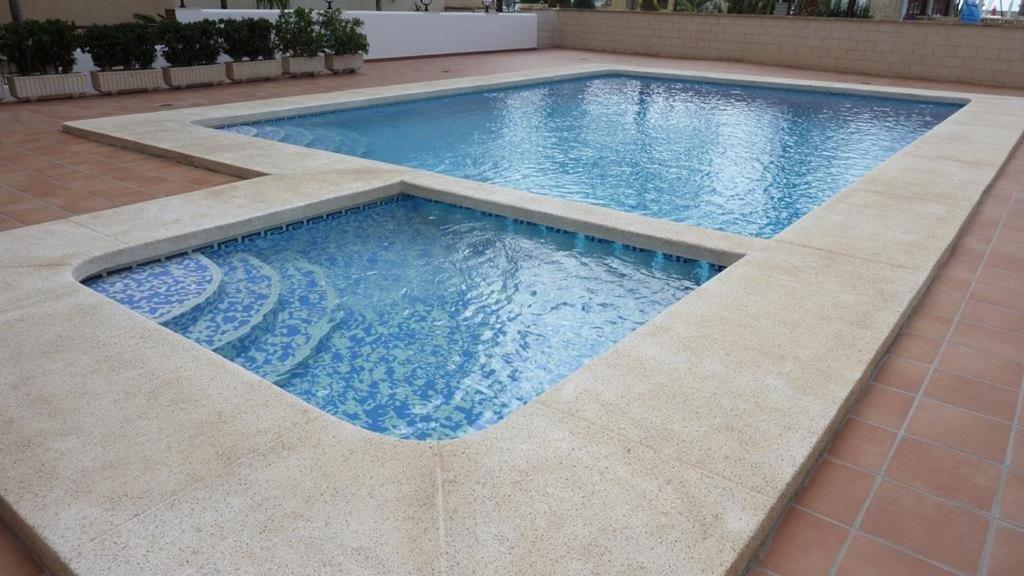 Atico Duplex Penthouse Rosa Marina Club Nautico Calpe Penon Sea View Exterior foto